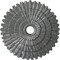 Ekena Millwork Eryn Ceiling Medallion (Fits Canopies up to 4"), 24 3/4"OD x 3 1/4"ID x 1 7/8"P, Platinum CM24ENPLS - alternate 1